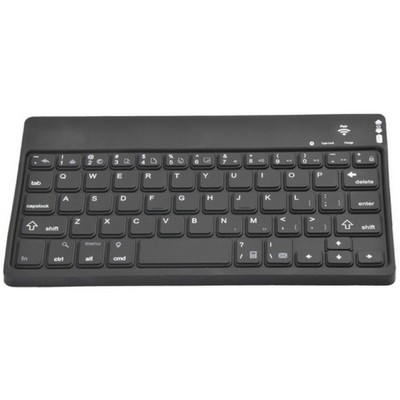 7-13/16" Portable Wireless Silicone Keyboard w/59 Keys