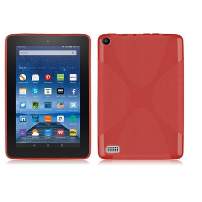 Kidder TPU Case for Kindle Fire 7" (Red)