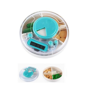 Pill Holder/Box With Alarm