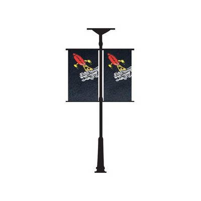 Street Pole Double Sided Replacement Banner 30"x72"