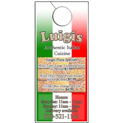 Full Color Door Hanger (4 1/4"x14")