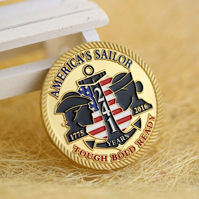 Die Struck Challenge Coin