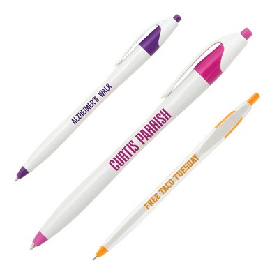 Cirrus Vibe Plastic Pen (1 Color Imprint)