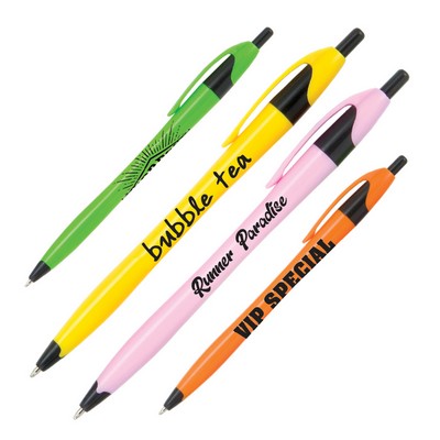 Cirrus Brights Plastic Pen (1 Color Imprint)