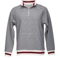 Peppered Fleece ¼-Zip Hoodie