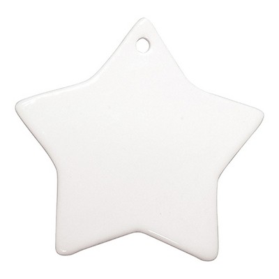 Star Ceramic Ornament