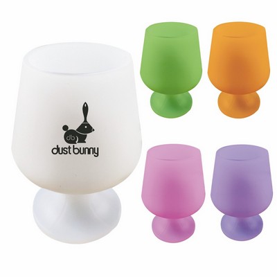 Silicone Goblet Glass