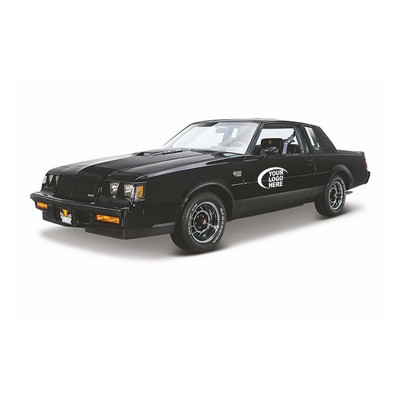 3" 1:64 Scale Die Cast Metal Black 1987 Buick® Grand National (u)