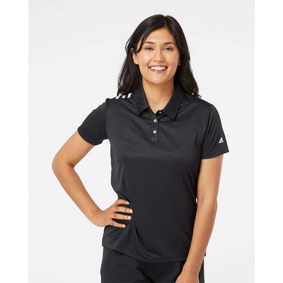 Adidas® Women's 3-Stripes Shoulder Polo