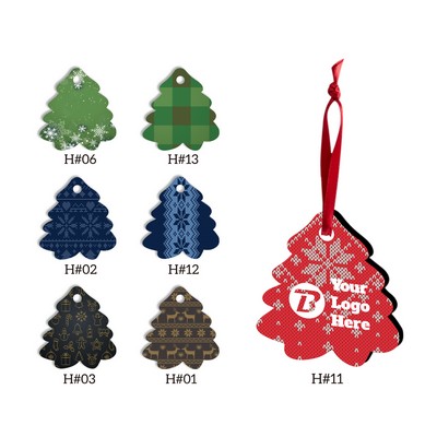 Full Color Christmas Ornament - Tree