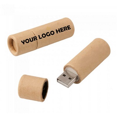 2GB ECO-Friendly Recycled Paper USB Flash Drive