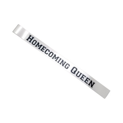 Full Color Stock Sashes (3"x72") - Homecoming Queen