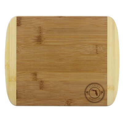 Florida State Stamp 2-Tone 11" Cutting Board