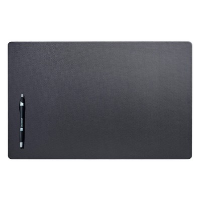 Leatherette Black Conference Pad (22" x 14")