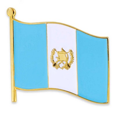 Guatemala Flag Lapel Pin