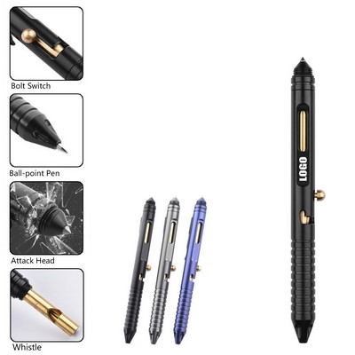 Tactical Pen w/Survival Tools & Heavy Duty Pocket Clip