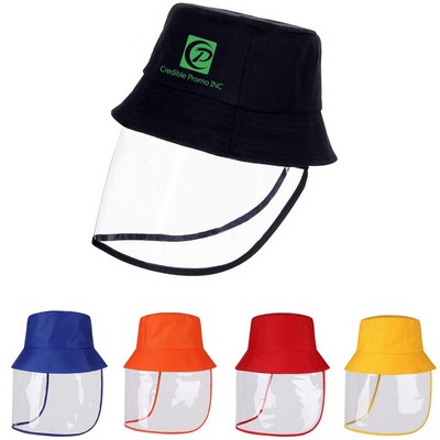 Safety Face Shield Visor Mask w/Hat