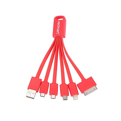 6 In 1 Cellphone Charging Cable