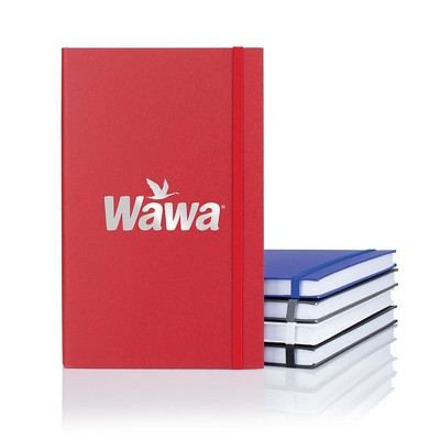 Castelli Matra Banded Medio Lined White Page Journal