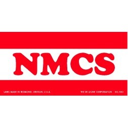 NMCS Military Standard Labels - 4" x 8"