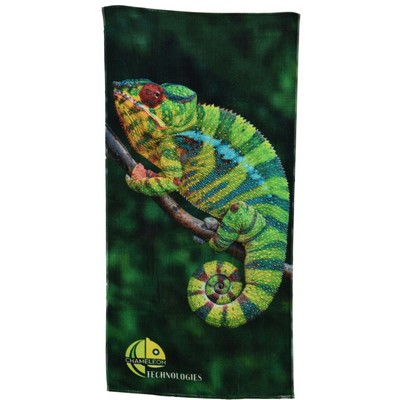 Fiber Reactive Printed Dyed Beach Towel (28"x58") - Quick Ship