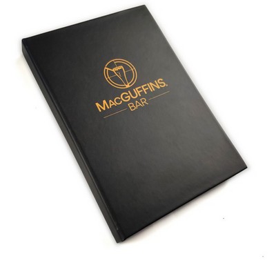 Custom PU Leather Menu Cover