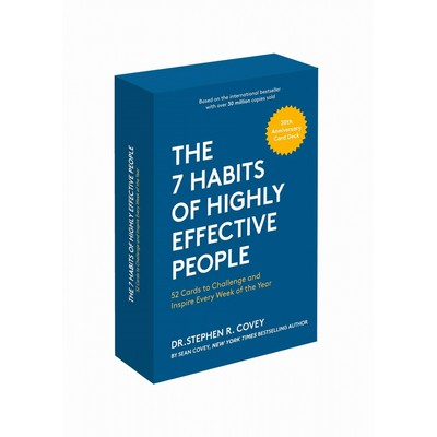 The 7 Habits of Highly Effective People (30th Anniversary Card Deck (The Of