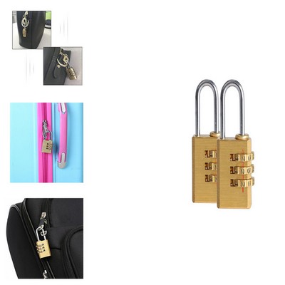 3-Digit Combination Resettable Lock