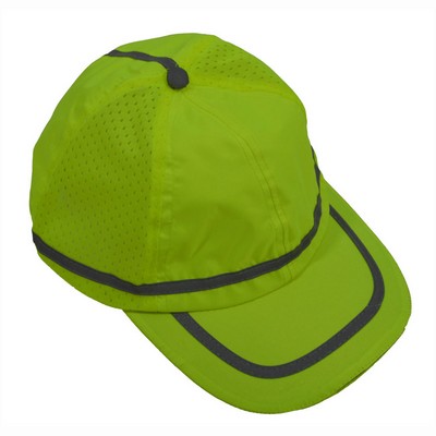 Hi Vis Lime Baseball Cap