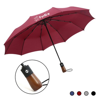 Travel Compact Auto Open/Close Folding Umbrella