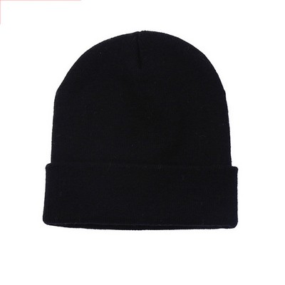 Acrylic Knit Warm Beanie Cap