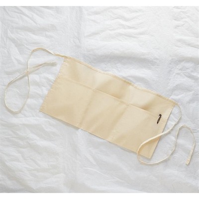 100% Cotton Eco. Waist Apron (3 Compartments)