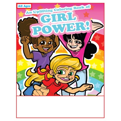 Girl Power Imprintable Coloring and Activity Book