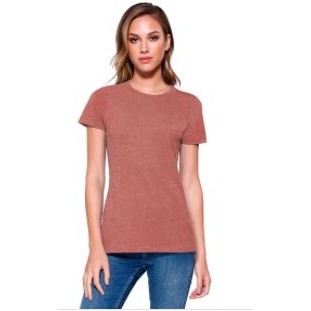 Startee Apparel Womens CVC Crew Neck Tee