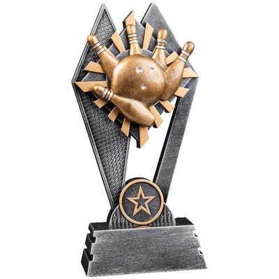 7" Sun Ray Resins Bowling Trophy