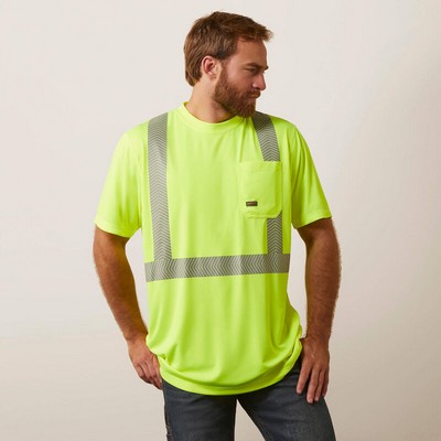 Rebar® Hi-Vis Yellow ANSI Short Sleeve T-Shirt