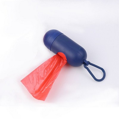 Pet Poop Waste Bag Dispenser Carabiners