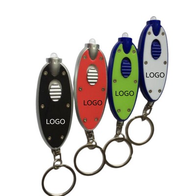 LED Flashlight Keychain