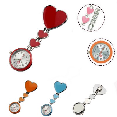 Love Luminous Waterproof Nurse Watch