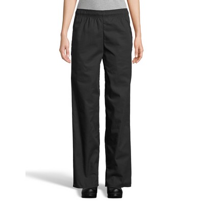 Uncommon Threads Black Unisex Traditional Chef Pants