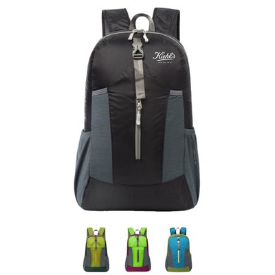 30L Water Resistant Rip-Stop Travel Backpack