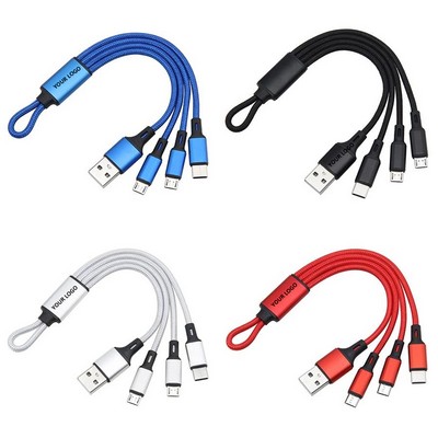 4 In 1 Keychain Usb Cable