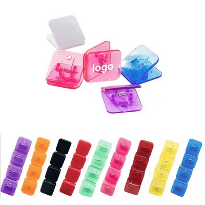 Square Acrylic Plastic Clip