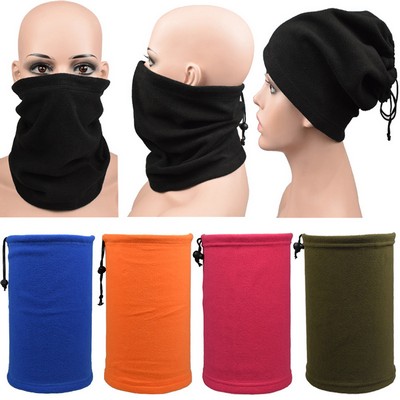 Multi-Functional Polar Fleece Neck Warmer Scarf