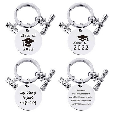 Graduation Season Keychain - Round