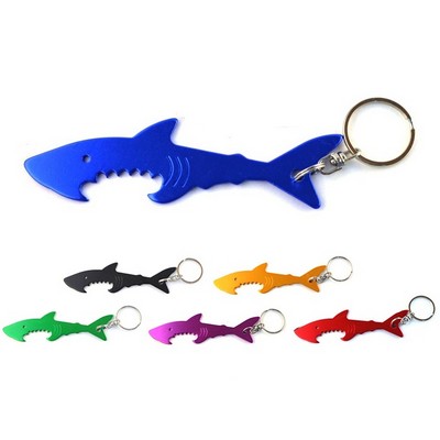 Shark Bottle Opener Keychain