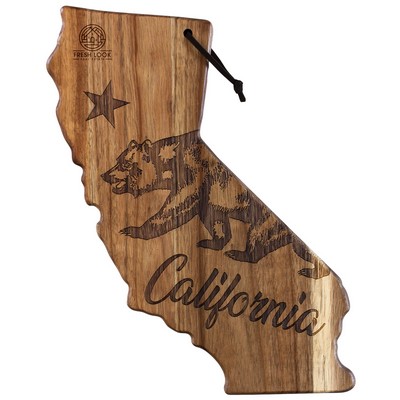 Rock & Branch® Origins Series California State Shaped Cutting & Serving Board