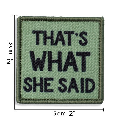 Custom Woven Patch