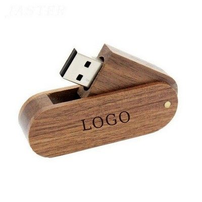 8GB Slim Wooden USB Flash Drive