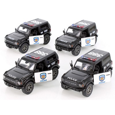 5" 2022 Ford Bronco Police Edition Die Cast